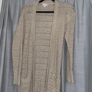 Pink Rose Knit Cardigan